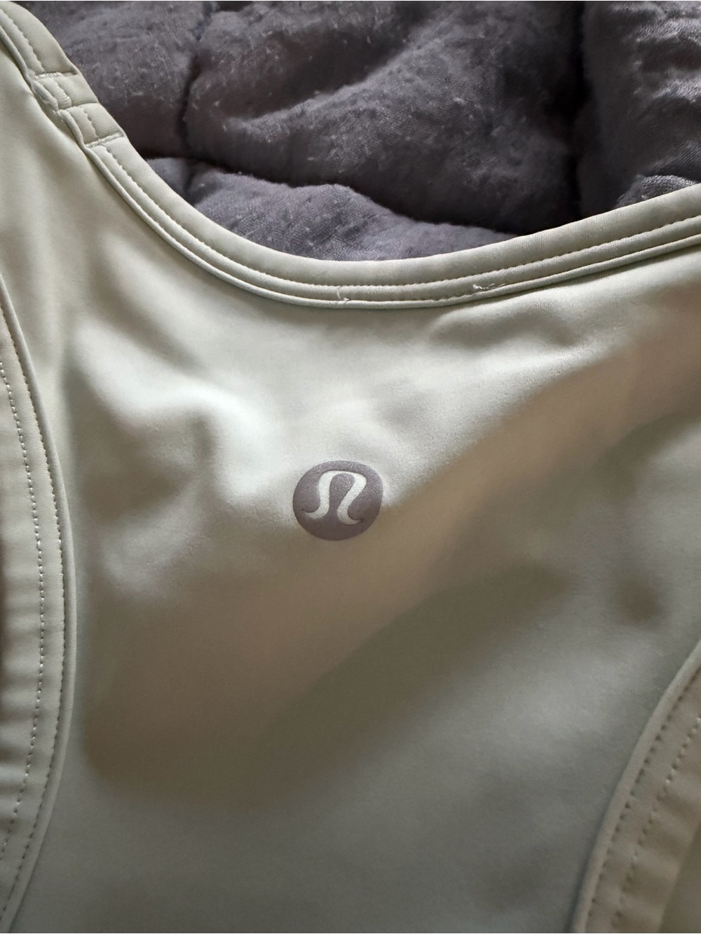 lululemon athletica Light Green High-Neck Crop Tank - Picture 3 of 3